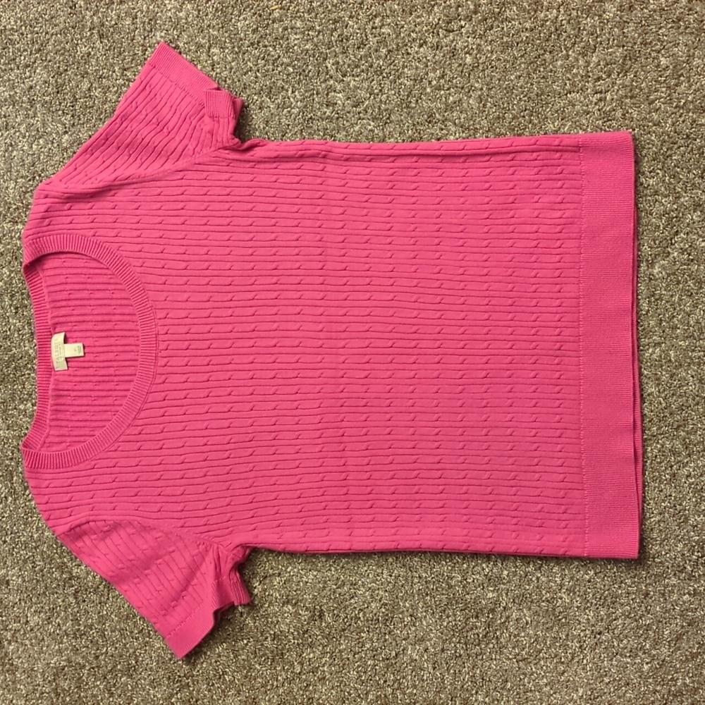 Pink Talbots Sweater